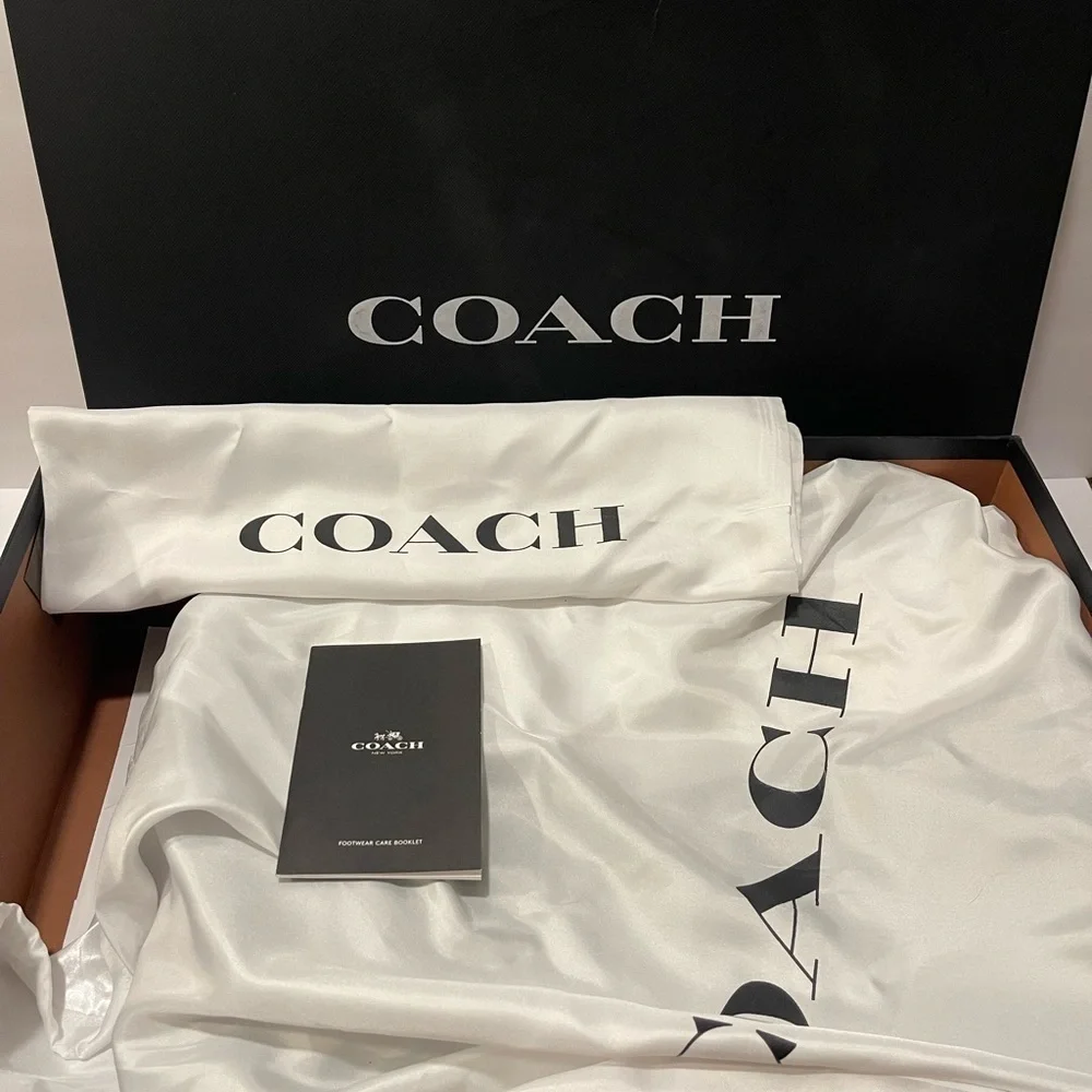 Coach Black Over the Knee Boots